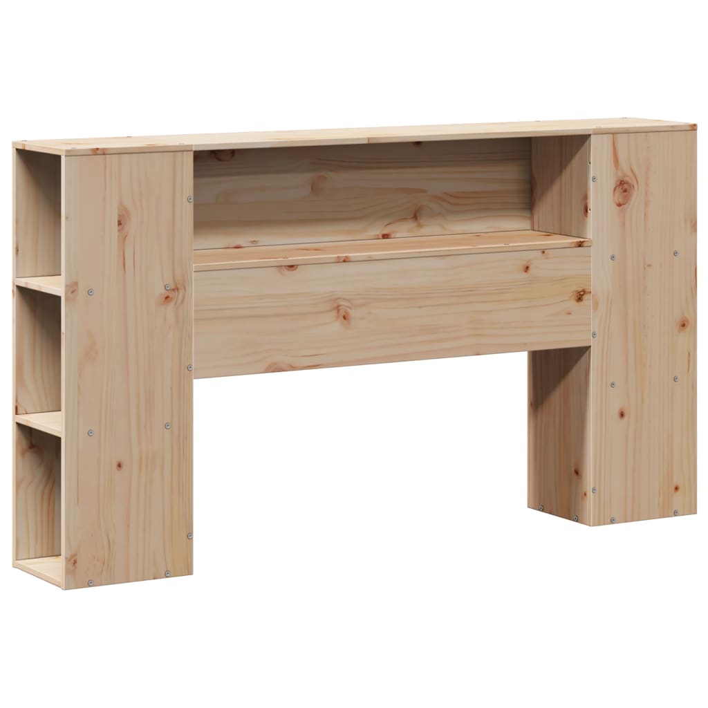 Estructura de cama sin colchón madera maciza de pino 140x190 cm V0740 Vetonek