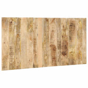 Cabecero de cama 160 cm madera maciza de mango rugoso V2874 Vetonek