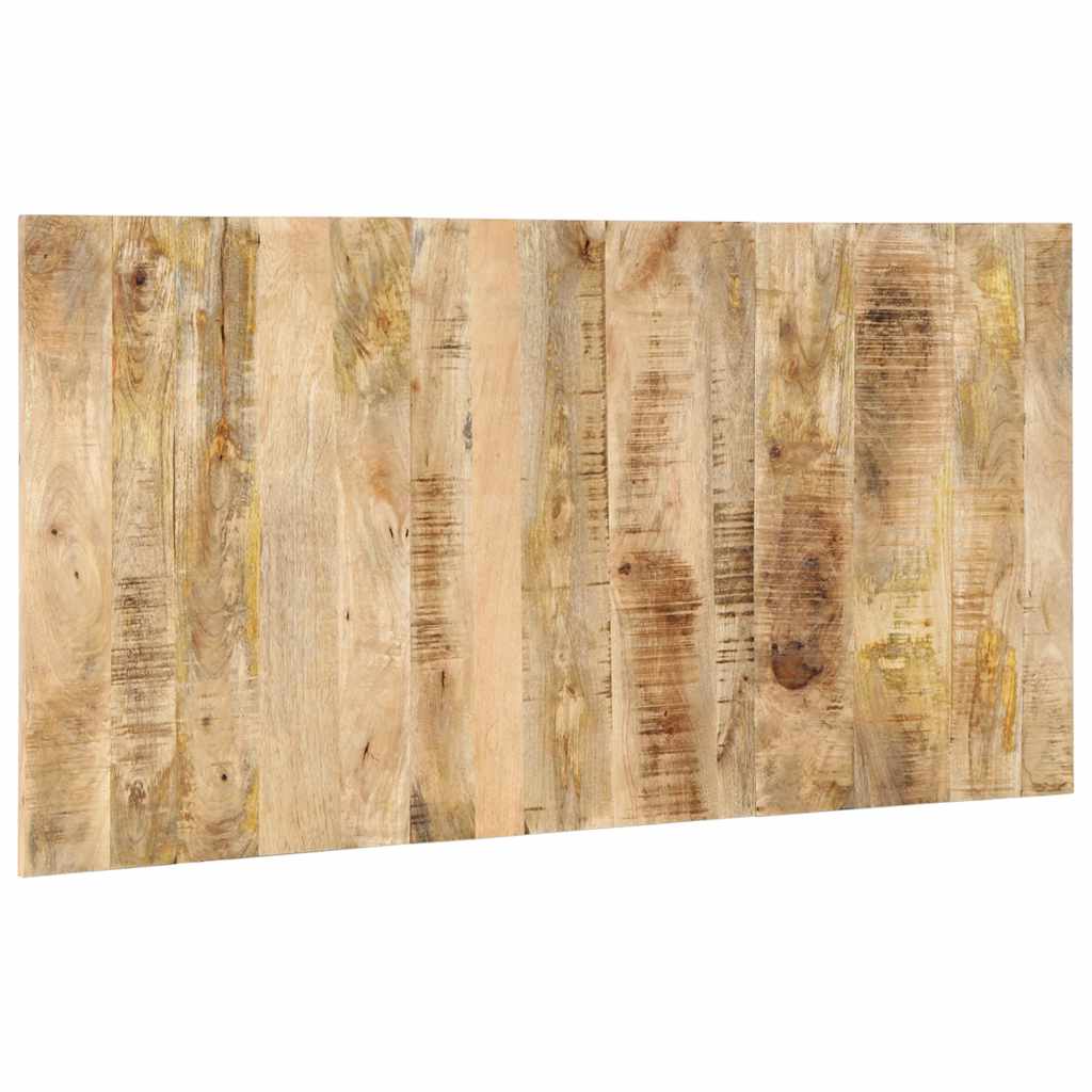 Cabecero de cama 160 cm madera maciza de mango rugoso V2874 Vetonek