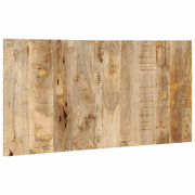 Cabecero de cama 160 cm madera maciza de mango rugoso V2874 Vetonek