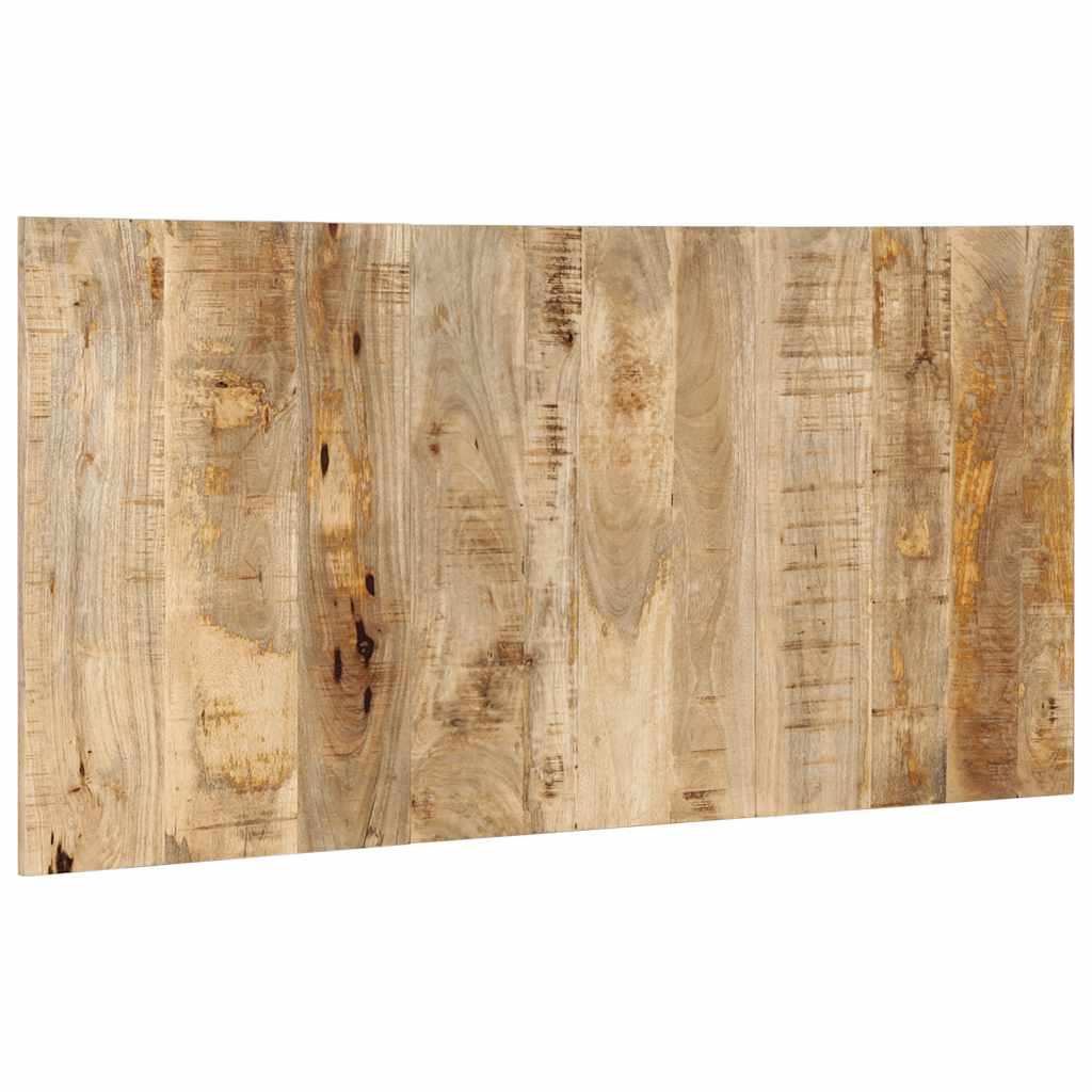Cabecero de cama 160 cm madera maciza de mango rugoso V2874 Vetonek
