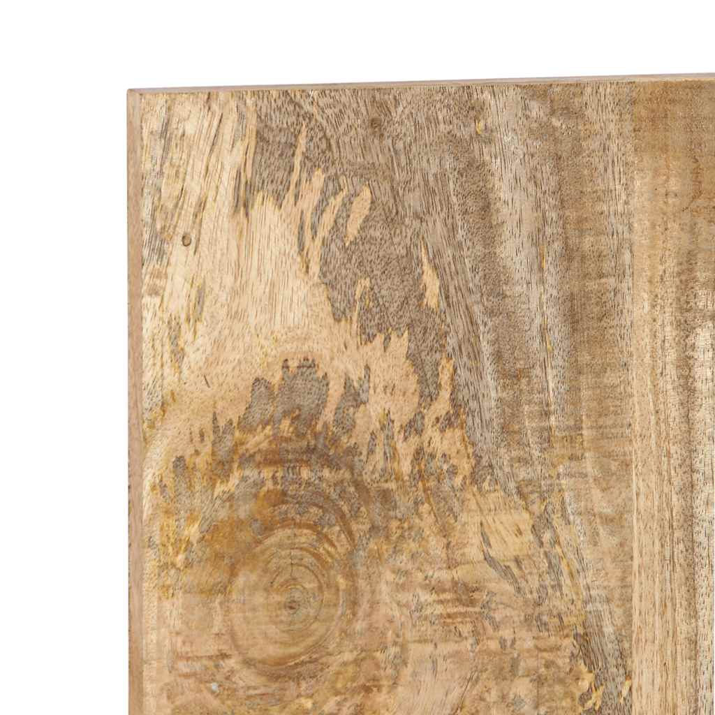 Cabecero de cama 160 cm madera maciza de mango rugoso V2874 Vetonek