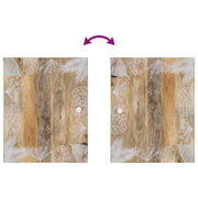 Conjunto de muebles de baño 5 piezas madera maciza de mango V5370 Vetonek