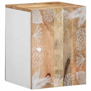 Conjunto de muebles de baño 5 piezas madera maciza de mango V5370 Vetonek