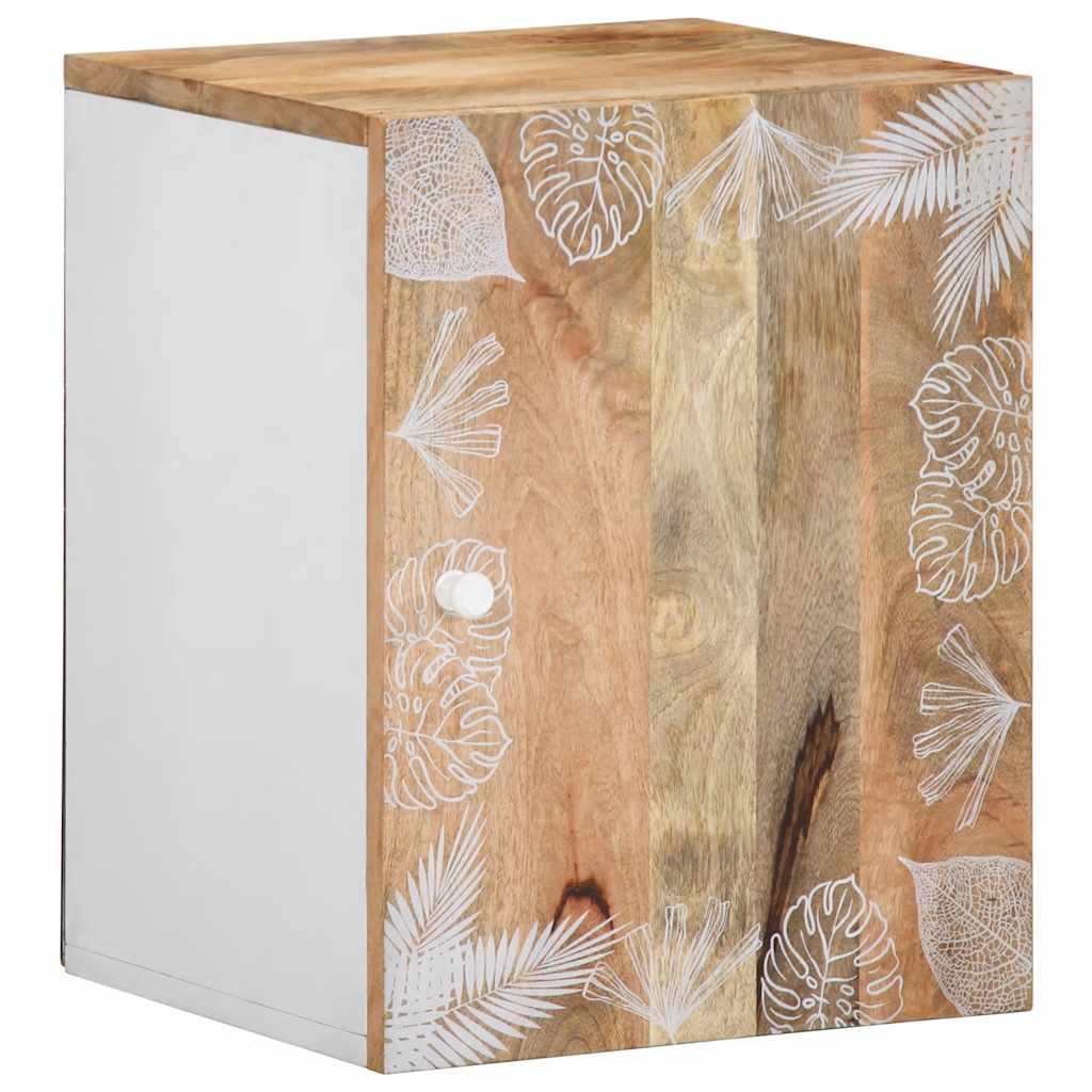 Conjunto de muebles de baño 5 piezas madera maciza de mango V5370 Vetonek