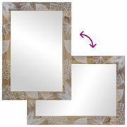 Conjunto de muebles de baño 5 piezas madera maciza de mango V5370 Vetonek