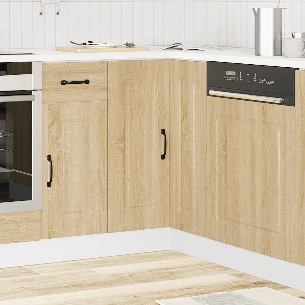 Mueble de cocina esquina Kalmar madera sintetizada Nexus roble Nexus