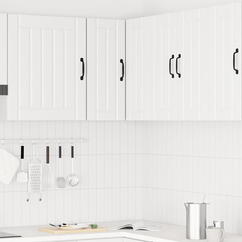 Mueble de cocina esquina pared Lucca madera sintetizada Nexus blanca