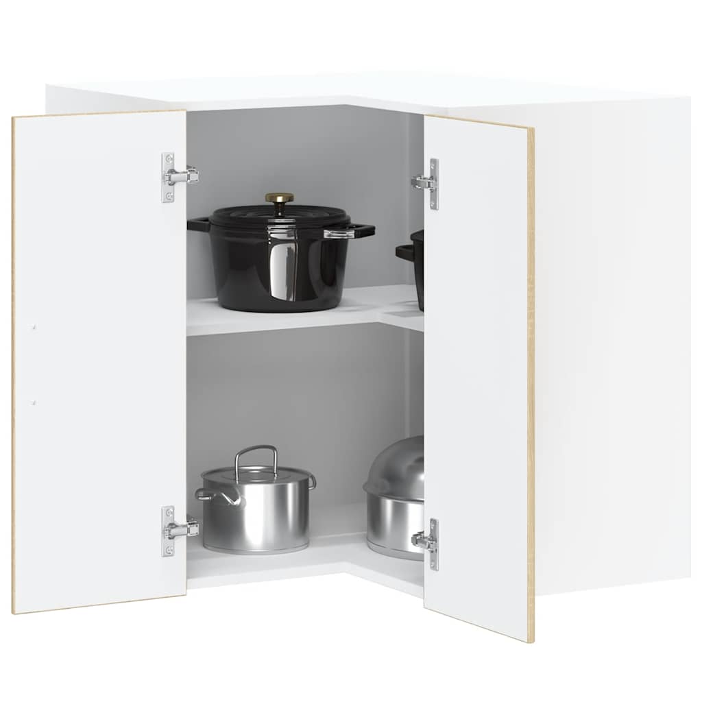 Vetonek Mueble cocina esquina pared Lucca roble sonoma