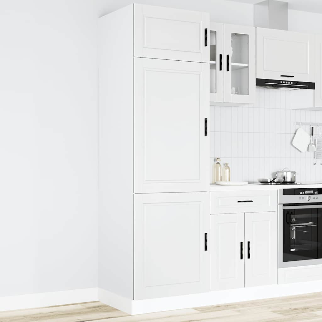 Vetonek Mueble de cocina Porto de madera contrachapada blanca