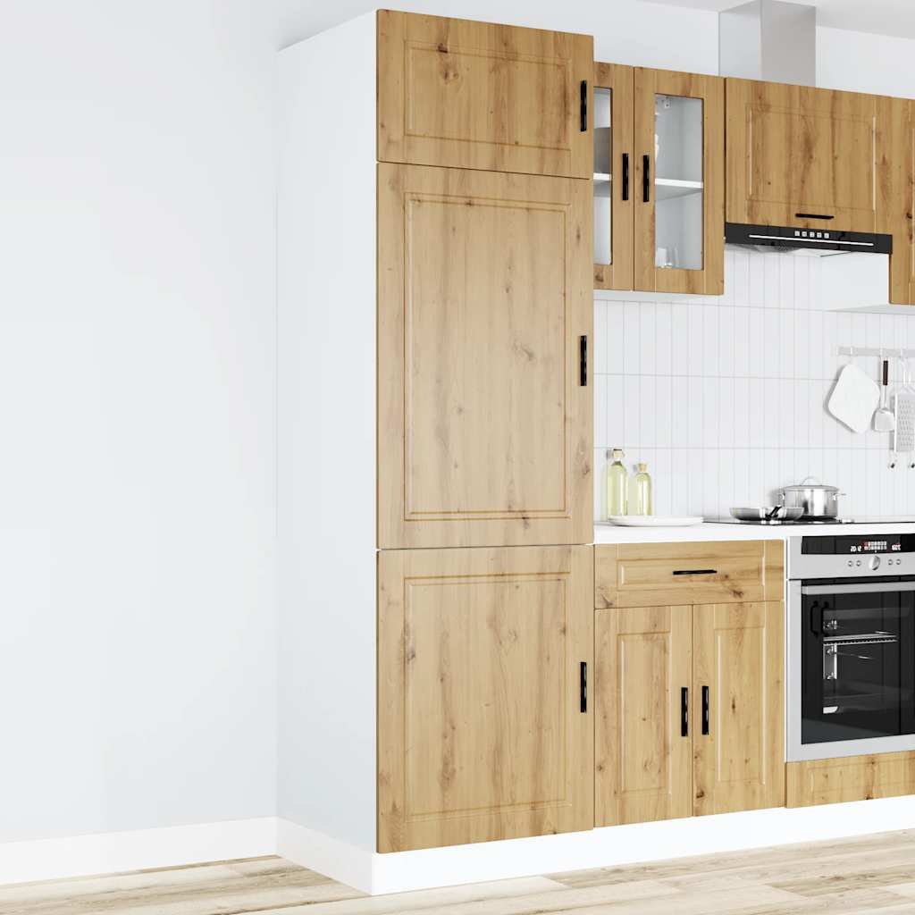 Vetonek Mueble de cocina Porto de madera contrachapada roble artesanal