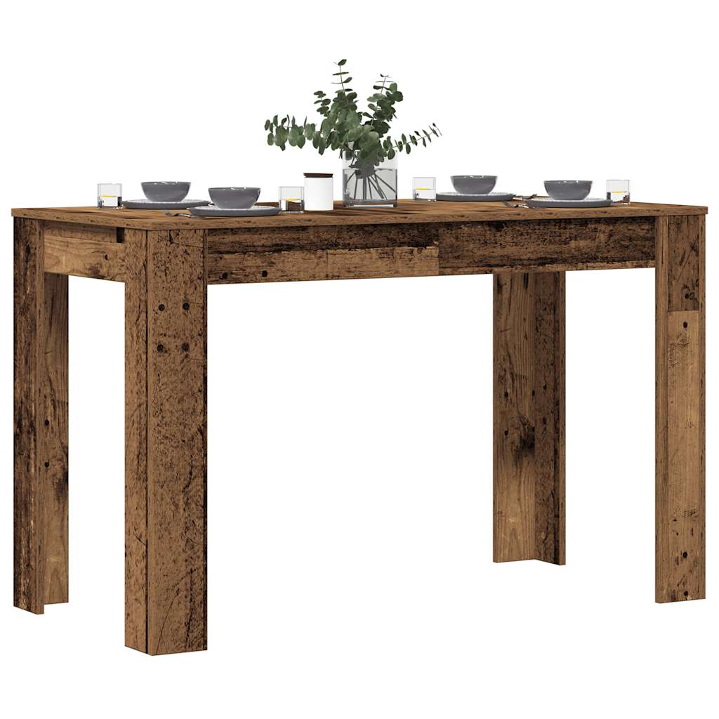 Vetonek Mesa de comedor de madera contrachapada madera vieja