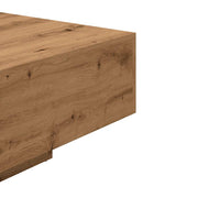 Mesa de centro madera ingeniería roble artisan 85x55x31 cm V8201 Vetonek