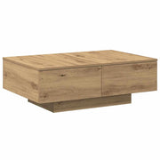 Mesa de centro madera de ingeniería roble artisan 90x60x31 cm V9246 Vetonek