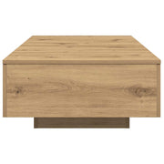 Mesa de centro madera de ingeniería roble artisan 90x60x31 cm V9246 Vetonek