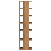 Móveis de sapateira de madeira artesanal de carvalho 28x27x102 cm V0198 Vetonek