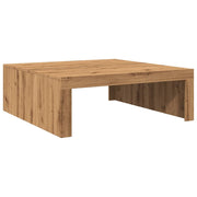 Mesa de centro madera de ingeniería roble artisan 100x100x35 cm V0389 Vetonek