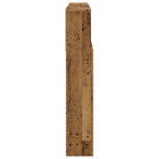 Mobile testiera in legno invecchiato 140x19x103,5 cm v2079 - Vetonek