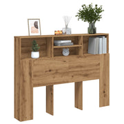 Mobile testiera artigianale in rovere 140x19x103,5 cm v2086 Vetonek