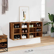 Zapateros 2 uds madera vieja 52x30x50 cm v3236 - Vetonek