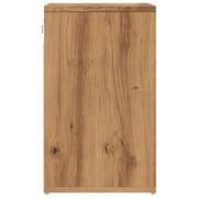 Zapateros 2 uds roble artesanal 52x30x50 cm v3250 - Vetonek