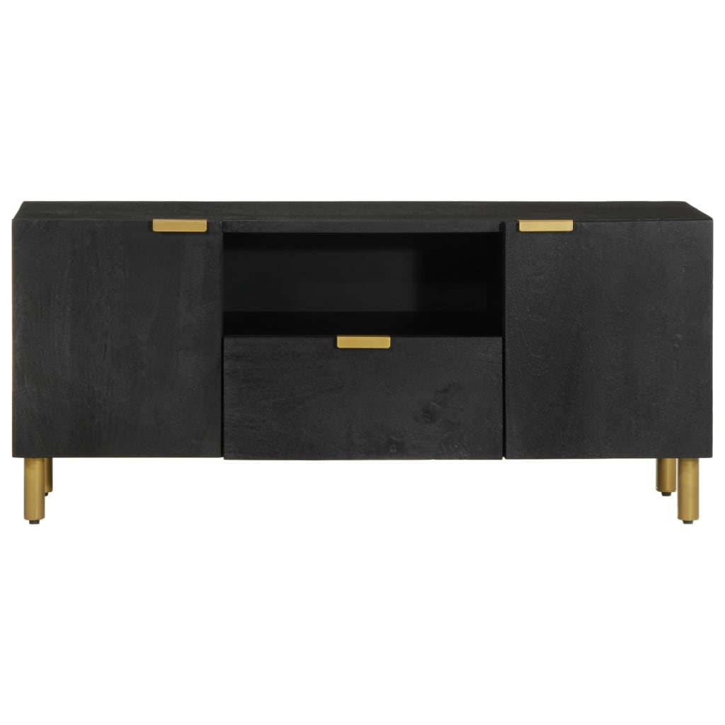 TV furniture black engineering 105x33x46 cm