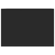 Meuble bac à litière pour chat en bois d'ingénierie noir 47x59x42 cm v9912 - Vetonek