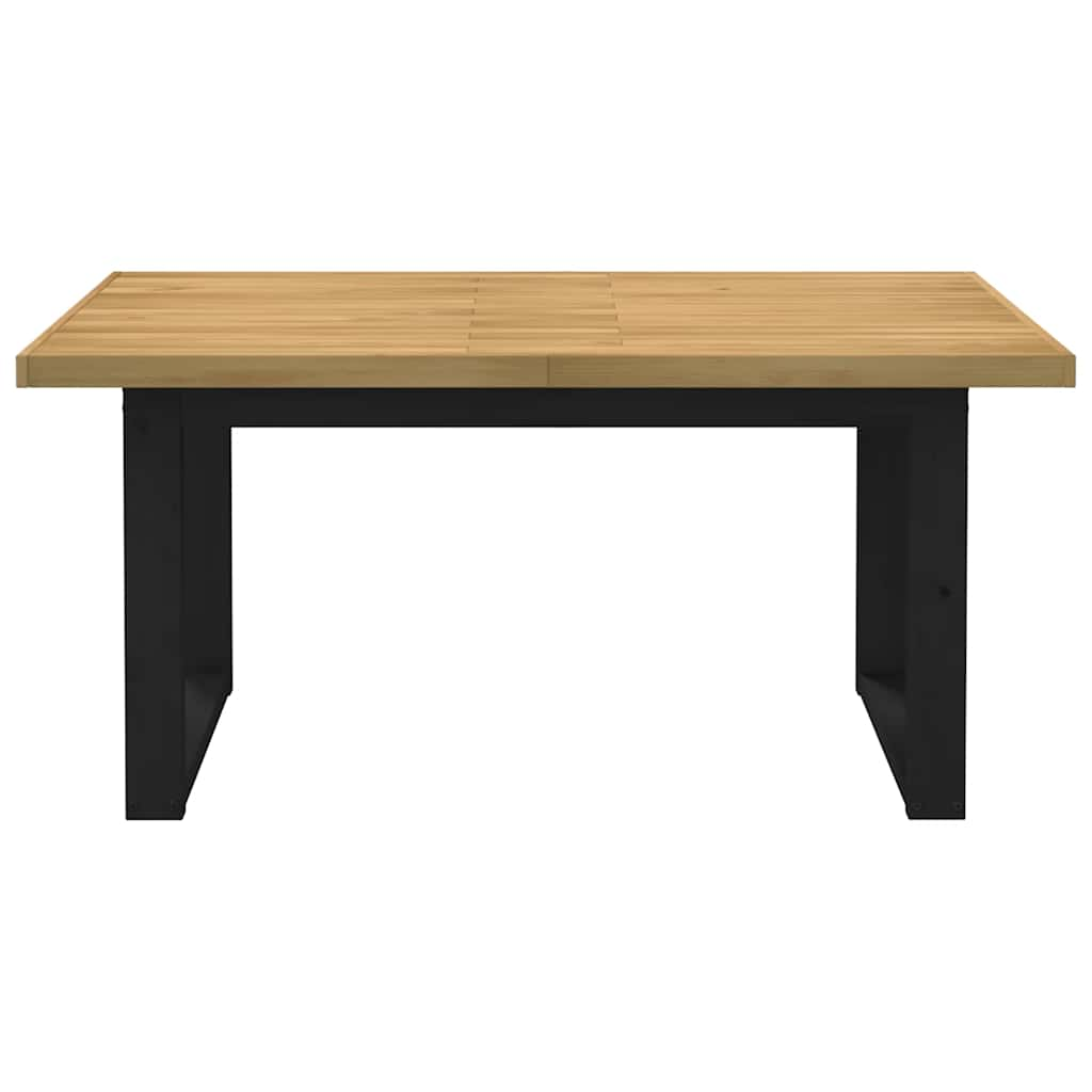 Tavolo da pranzo Noain Forma patas o legno massiccio Pino 160x90x75cm