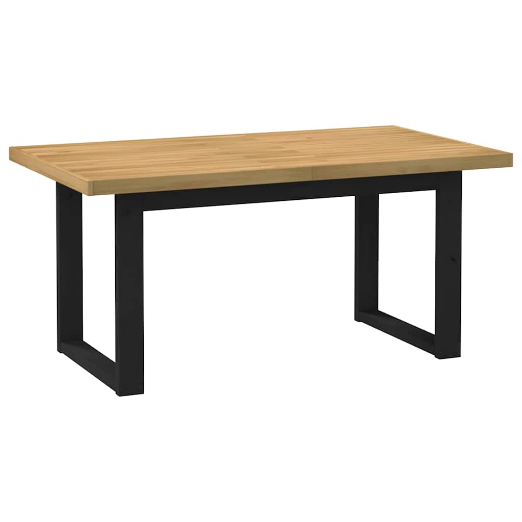 Vetonek Mesa comedor NOAIN patas forma U madera maciza pino 160x90x75cm