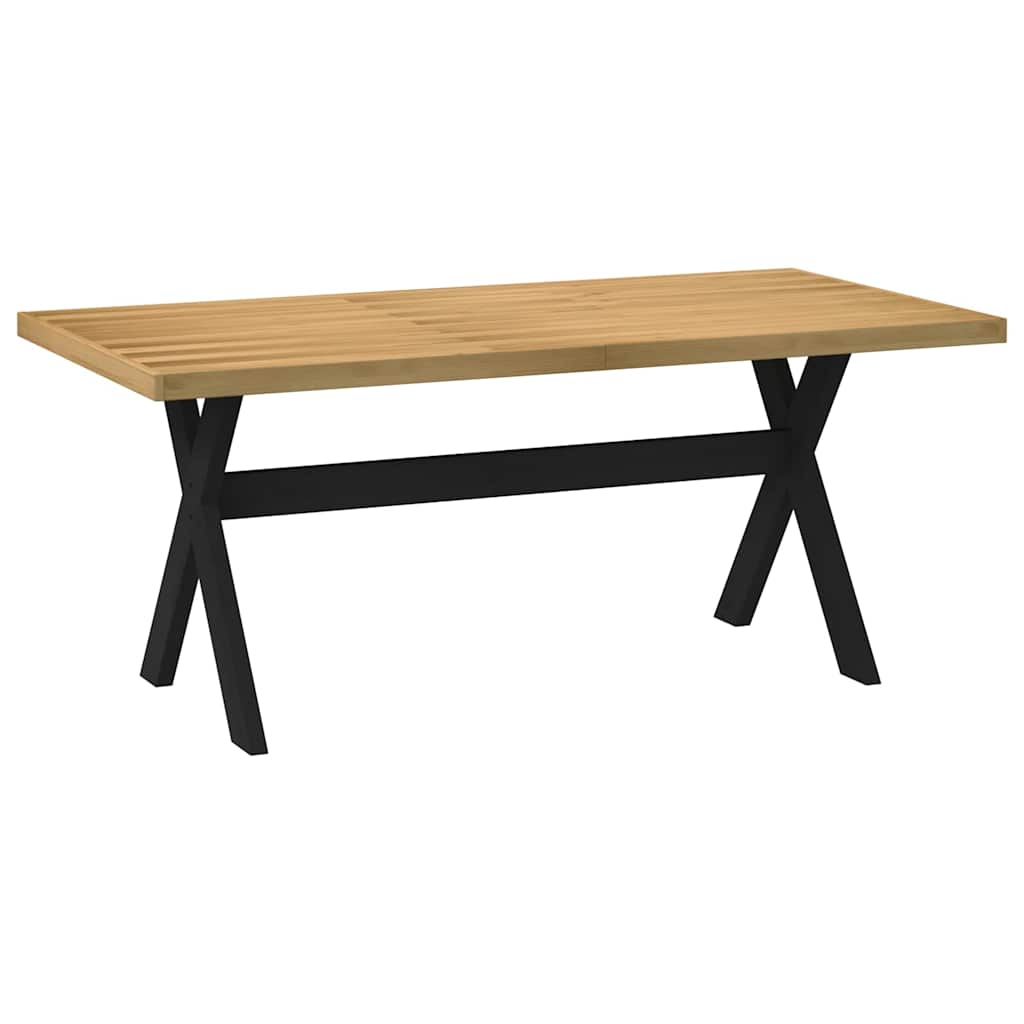 Vetonek Mesa comedor NOAIN patas forma X madera maciza pino 180x90x75cm