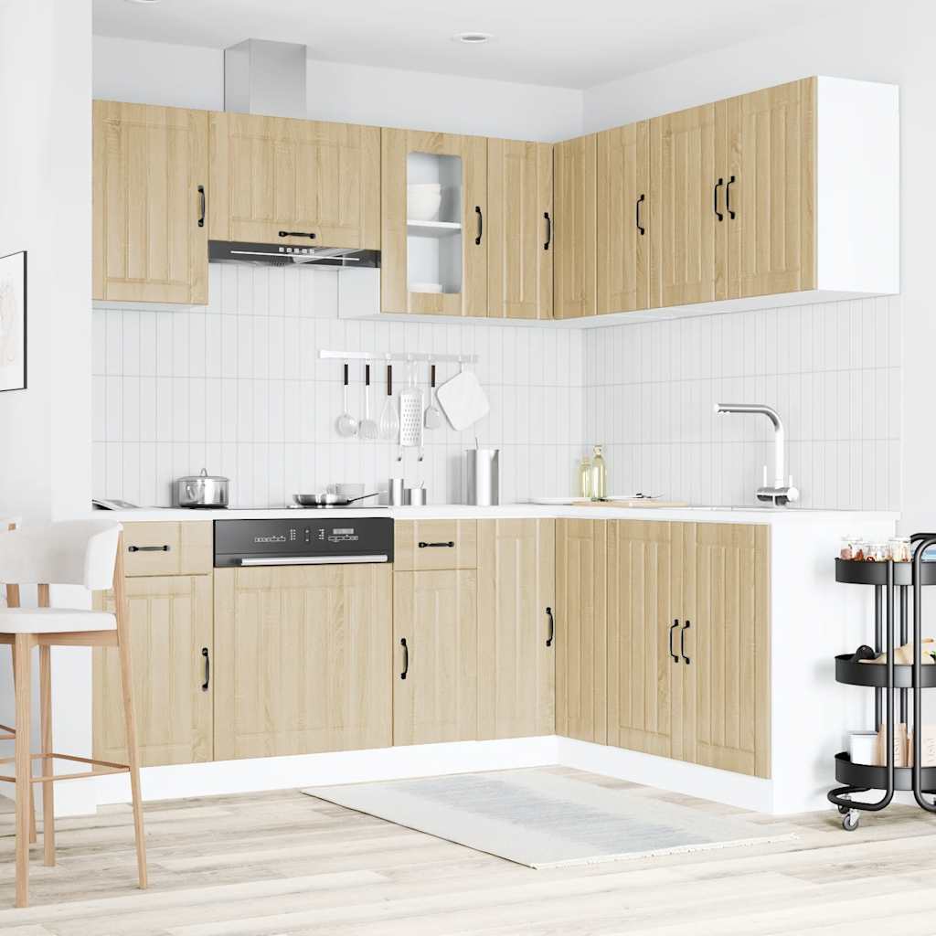 Mueble cocina Kalmar roble Nexus 11 pzas madera