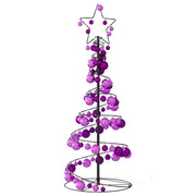 Led para árbol de navidad con bolas 80 led blanco cálido 120 cm v8160 - Vetonek