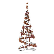 Led para árbol de navidad con bolas 80 led blanco cálido 120 cm v8221 - Vetonek