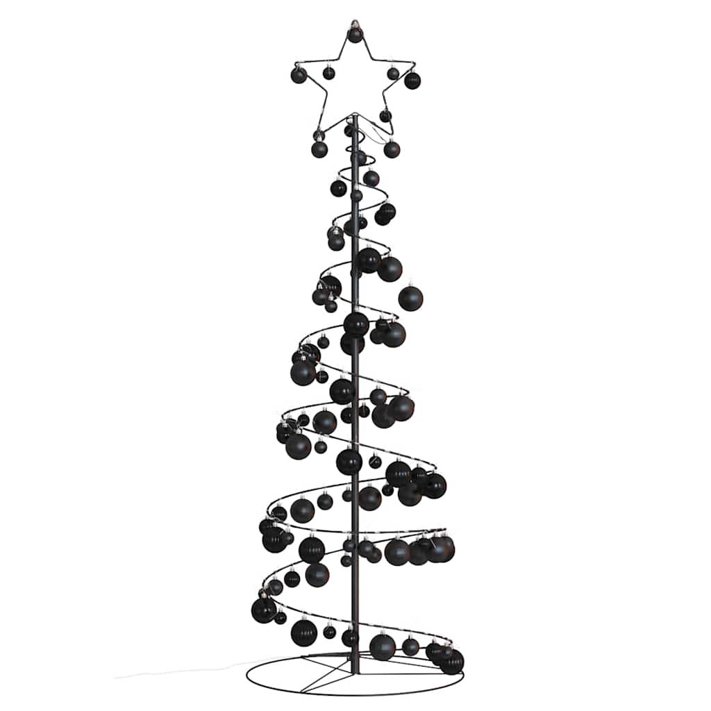 Led para árbol de navidad con bolas 100 led blanco cálido 150cm v8252 Vetonek