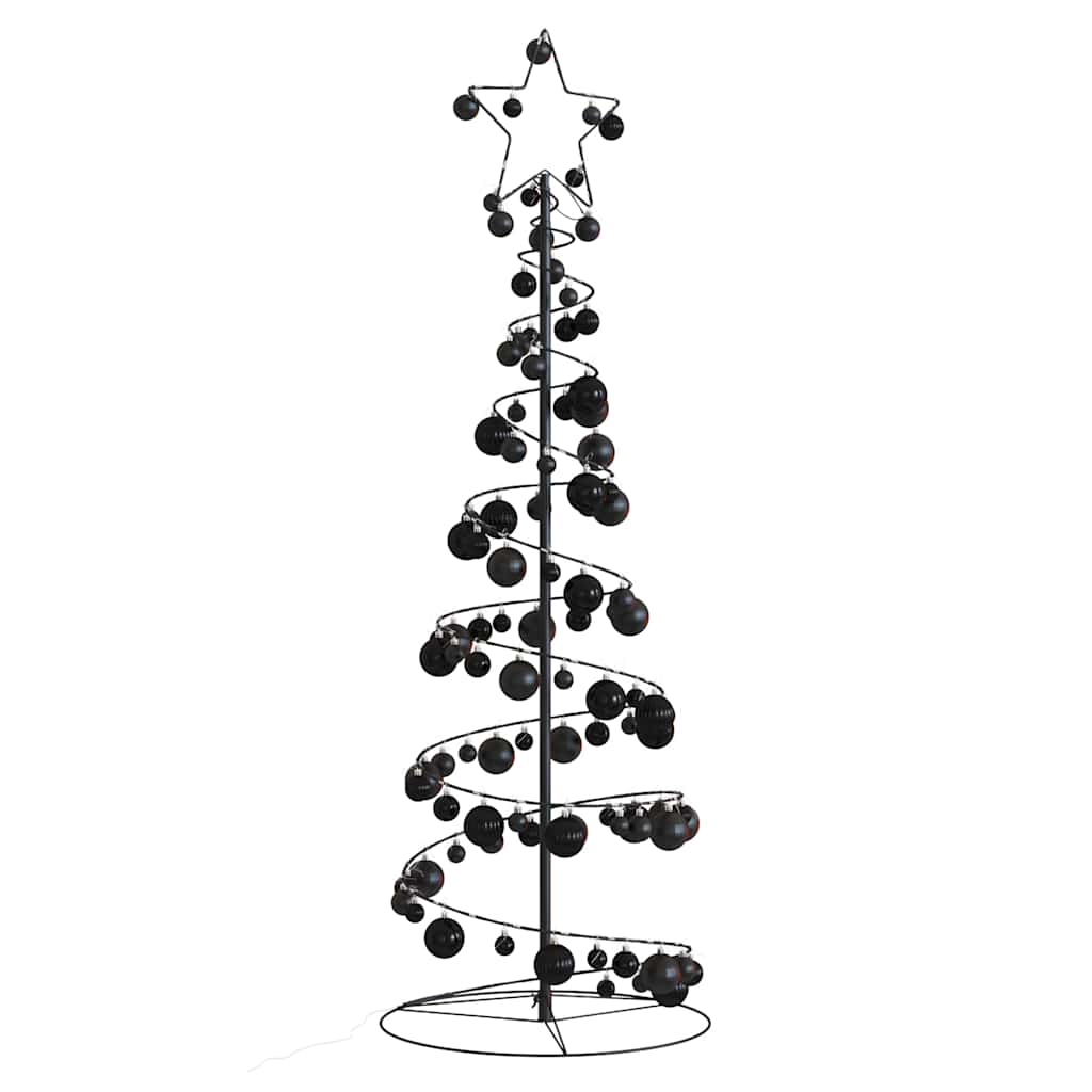 Led para árbol de navidad con bolas 100 led blanco cálido 150cm v8252 Vetonek