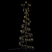 Led para árbol de navidad con bolas 100 led blanco cálido 150cm v8252 Vetonek
