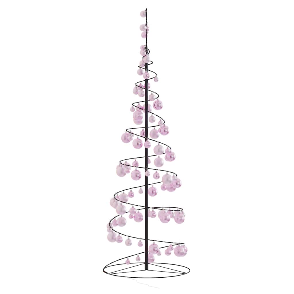 Led para árbol de navidad con bolas 100 led blanco cálido 150cm v8269 - Vetonek