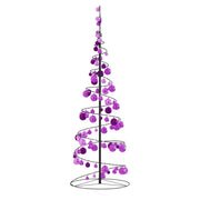 Led para árbol de navidad con bolas 100 led blanco cálido 150cm v8283 - Vetonek