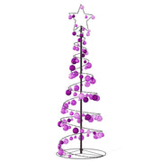 Led para árbol de navidad con bolas 100 led blanco cálido 150cm v8283 Vetonek