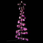 Led para árbol de navidad con bolas 100 led blanco cálido 150cm v8283 Vetonek