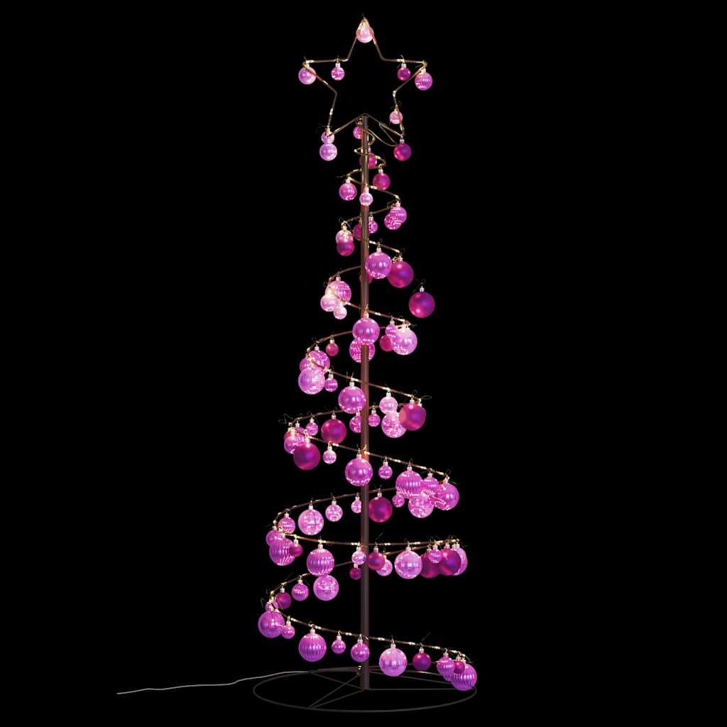 Led para árbol de navidad con bolas 100 led blanco cálido 150cm v8283 Vetonek