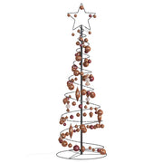 Led para árbol de navidad con bolas 100 led blanco cálido 150cm v8344 Vetonek