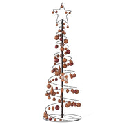 Led para árbol de navidad con bolas 100 led blanco cálido 150cm v8344 - Vetonek