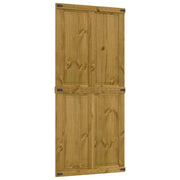Vetonek Puerta de granero CORONA madera maciza pino 100x210 cm