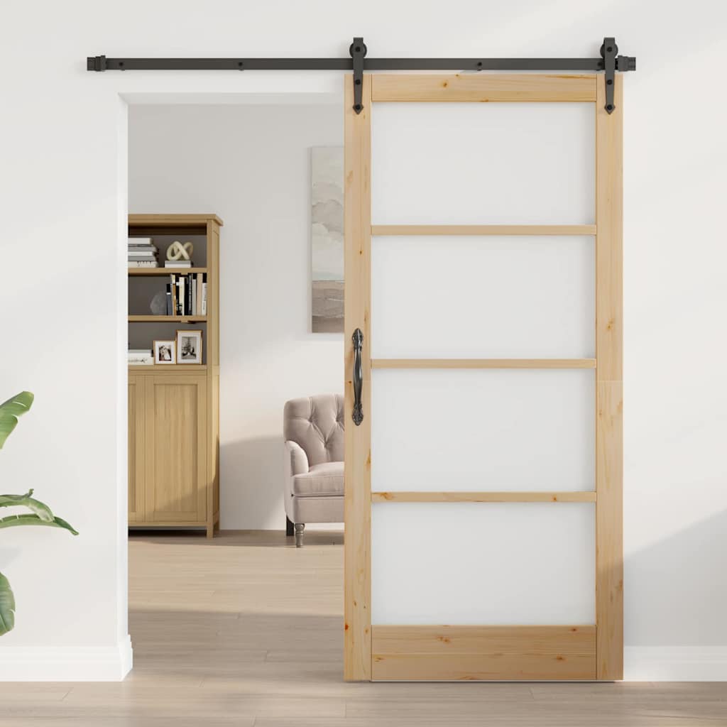 Puerta Interior ORKDAL Marrón 93 x 202 cm