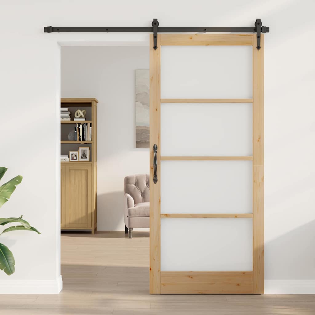 Puerta Interior ORKDAL Marrón 93 x 211 cm