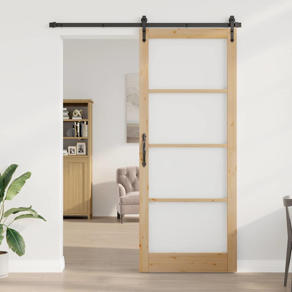 Puerta Interior ORKDAL Marrón 93 x 232 cm
