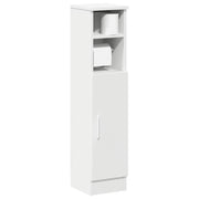 Mueble de baño con portarrollos blanco 20,5x22x90 cm v3766 Vetonek