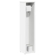 Mueble de baño con portarrollos blanco 20,5x20x90 cm v3858 Vetonek