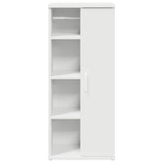 Mueble de baño con portarrollos blanco 39x22x90 cm - Vetonek